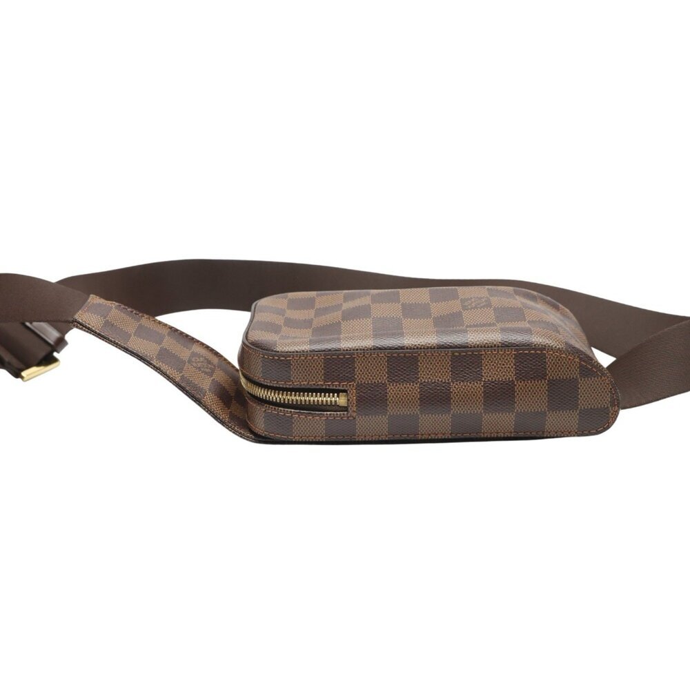 LOUIS VUITTON Authentic Brown Damier Canvas Hobo Bag - Picture 4 of 12